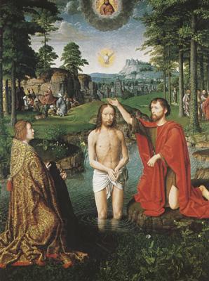 Gerard David The Baptism of Christ (mk08) China oil painting art